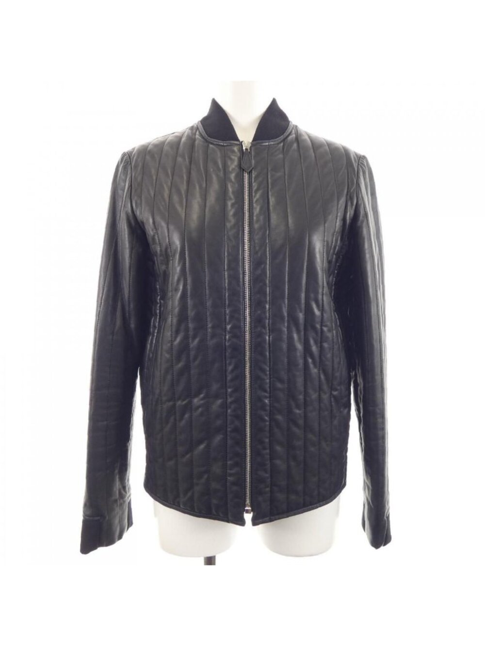 Hermes Leather Jacket Black